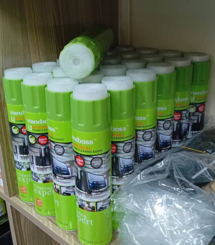 Foam cleaning agent